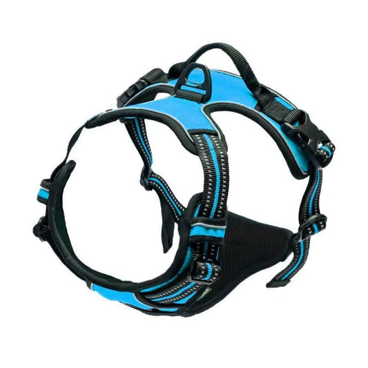 Ultimate No Pull Dog Harness - Heavy Duty Reflective Design with Easy Control Handle for Large Dogs